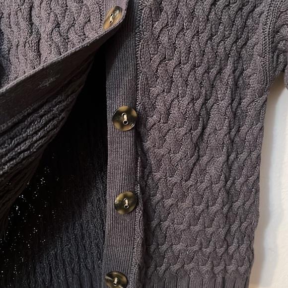 Style & co petite size M sweater button down - Picture 8 of 9